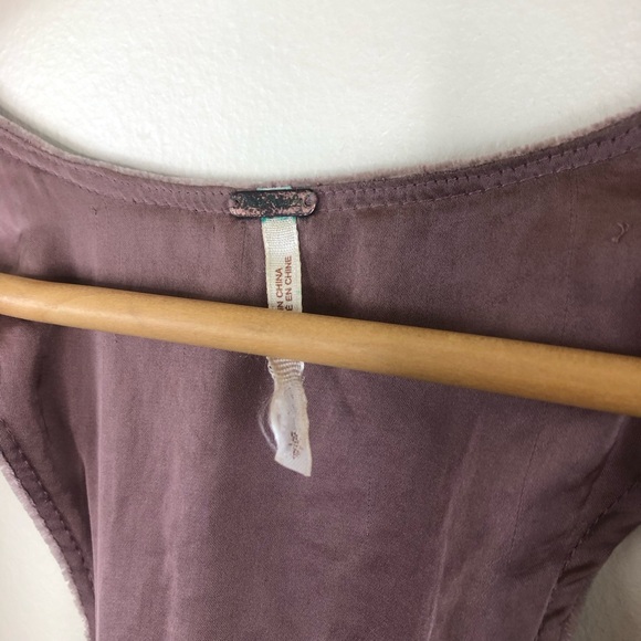 Free people velvet vibes rose vest size small - Picture 4 of 12